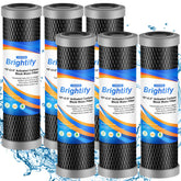 Brightify 10x2 inch filter cartridge reduces sediment for home use.