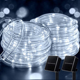 Brightown 2-pack solar rope lights package for quick outdoor decor setup.