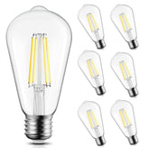 Brightown 6-pack LED Edison bulbs packaging ready for quick upgrades.