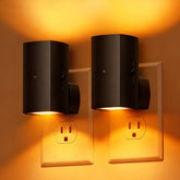 Brightown Aora Night Light with rotating plug for flexible outlet use
