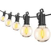 Brightown 100ft bulbs illuminate outdoor spaces with seamless, energy-efficient glow.