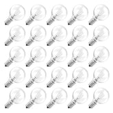 Brightown G40 globe bulb pack for string lights, ideal for outdoor decor.
