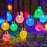 Brightown solar string lights bundle with 72ft length and 120 LEDs for outdoor ambience.
