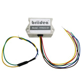 Briidea Add-A-Wire accessory mounted inside equipment for 24V HVAC wiring.