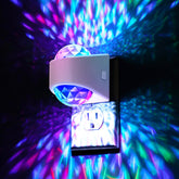 Briignite night lights wall star projector casting galaxy patterns for stylish room decor