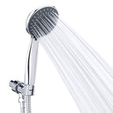BRIOUT high-pressure handheld shower head with 5 settings for customizable showers