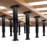 BriskJoy adjustable bed leg 7.8–14.6 inches stabilizes a wobbly bed frame.