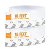 Bruiefpap 36ft weather strip door seal demonstrates long flexible silicone insulation for multiple gaps