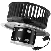 Brvclon upgrade QT110N-B motor assembly for quiet, efficient bathroom ventilation