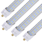 BSK.BESTKA 8ft LED tube assembly delivers bright daylight efficiency for large spaces.