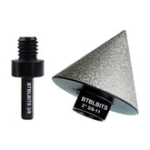 BTBLBITS Diamond beveling chamfer bit 50mm for precise hole enlargement