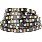 BTF-LIGHTING WS2812B LED strip in 16.4 ft for seamless indoor lighting