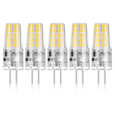 BUBO 5-pack G4 LED bulb 2W equivalent for energy efficiency and long life.