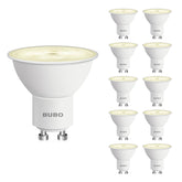 BUBO GU10 LED bulb emits warm 2700K light for track lighting with 650 lumens