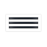 BUILDMART 14x6 white vent cover mounted on ceiling, decorative and durable