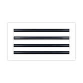 BUILDMART 14x8 white modern AC vent cover adds sleek ceiling decor.