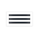 BUILDMART 12x6 white vent cover adds modern style to ceilings and walls