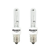 Bulbrite KX40/E12 clear T3 bulb for chandeliers and vanity lighting