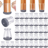 BUMACO 40 pack XS protectors close-up showing clear fit and floor protection