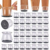 BUMACO 40Pcs chair leg protectors packaging guards hardwood floors
