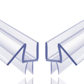 Butecare 2-pack bottom seal packaging, ready for DIY install on glass doors.