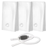 Buzzlett 3-pack water bladder folded for storage and portability