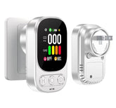 ByAnciel 4-in-1 CO detector front view with real-time readings for gas and temperature