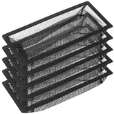 BYEWIRE floor vent trap front view showing debris-catching mesh for 4x10 inch vent