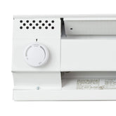 Cadet BTF1W easy-install end view demonstrates wiring-free mounting