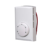 Cadet T521-W thermostat dial for quick, intuitive room comfort adjustments.