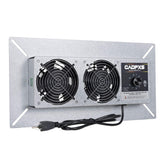 CADPXS crawlspace vent fan front view shows compact design for air exchange
