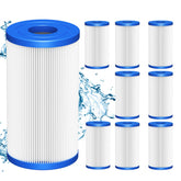 Caehomly 8-pack 20-micron filter for cold plunge systems delivers reliable filtration.