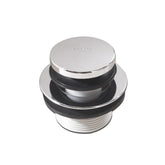 CalcMetal tip-toe bathtub drain stopper chrome provides a tight seal for efficient water drainage