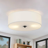 CALOKES flush mount ceiling light with 13-inch shade, ideal for a clean entryway or living space