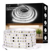 Cambk 96-inch hardwired under-cabinet light delivers steady daylight illumination.