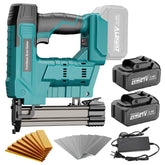 CAMXTOOL cordless brad nailer in use for precise trim and furniture assembly.