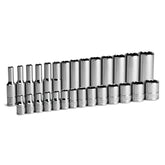 Capri Tools 1/4 inch deep sockets for metric fasteners and high torque