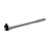 Capri Tools 3/8 in drive extended breaker bar with chrome vanadium for extra leverage.