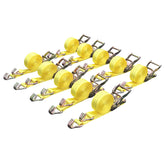 Cargo Control ratchet strap overview with 1.5 in webbing for secure cargo during transit.
