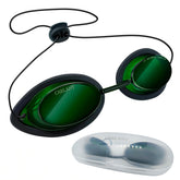 CARLANY IPL safety glasses front view with clear visibility and protection.