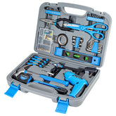 Cartman 149-piece tool set case keeps every tool organized for quick home repairs