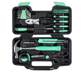 CARTMAN 39-piece tool set in a plastic case, ready for home repairs.