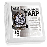 Cartman tarp finished size 14x30 for precise outdoor coverage