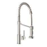 Casavilla pull-down spray faucet for flexible kitchen cleaning.