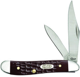 Case WR XX pocket knife with brown jigged handle for everyday carry.