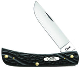 Case WR XX pocket knife rough black synthetic handle for durable daily carry