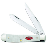 Case WR XX Sparxx Trapper handle in white shows clean design and everyday carry appeal