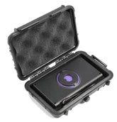 Casematix rugged waterproof imaging case with lid-closed design protecting Walabot DIY on job sites