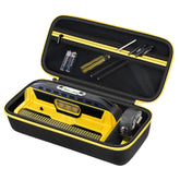 Casmilee case with snug-fit interior protects Franklin sensors during transport.