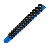 CASOMAN 14-piece metric socket set with magnetic tips for steady fastener retention.